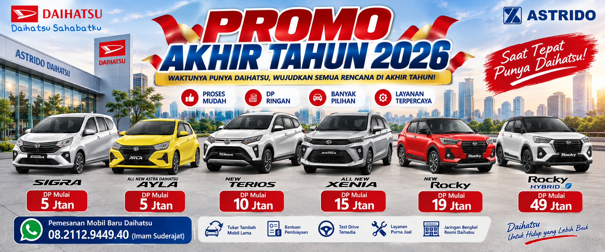 Promo Mobil Daihatsu Akhir Tahun 2026