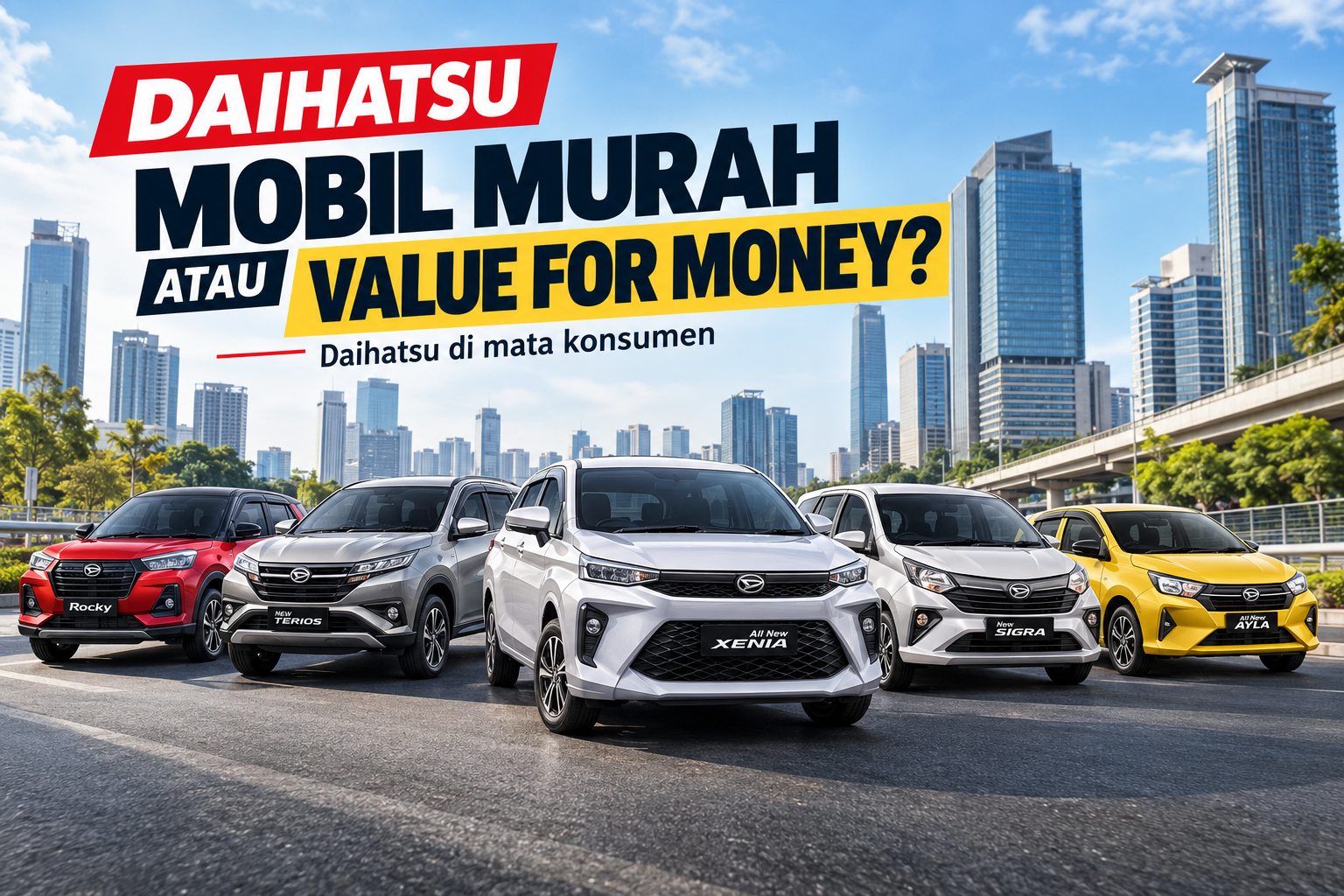 Mobil Baru Harus Banyak Fitur atau Mudah Dirawat - Daihatsu
